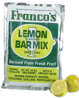 Susteen apparat Titicacasøen Franco's Lemon Bar Mix 12-6 oz. pouches per case